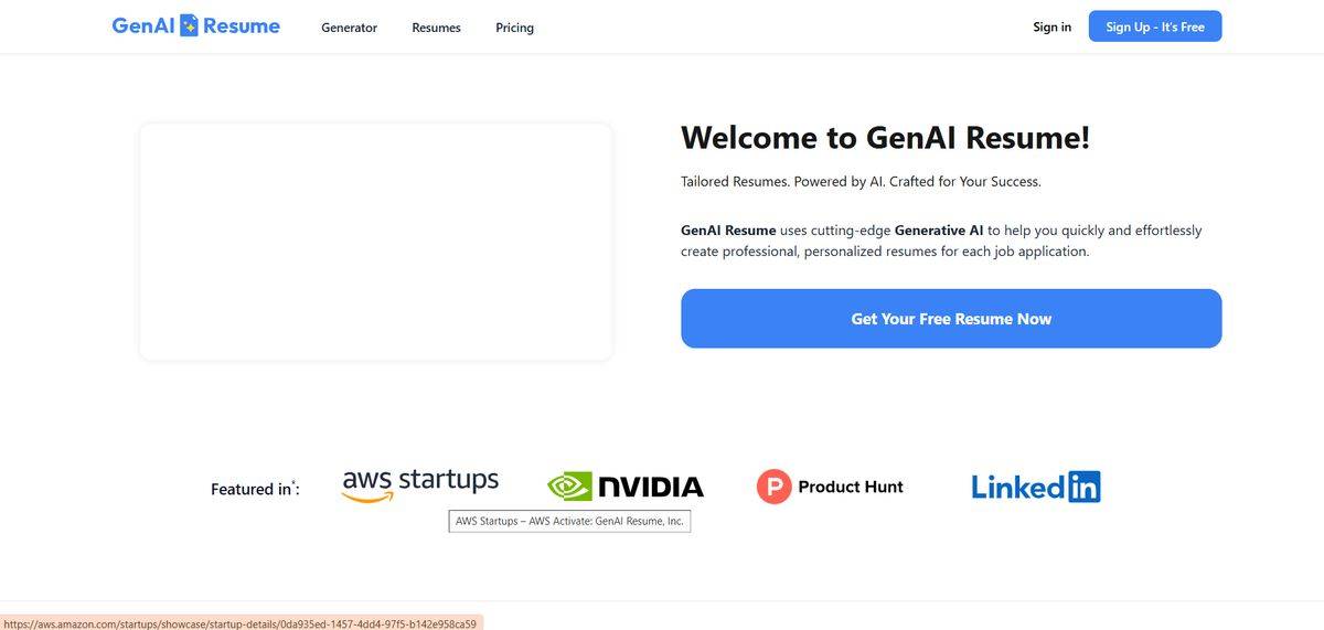GenAI Resume