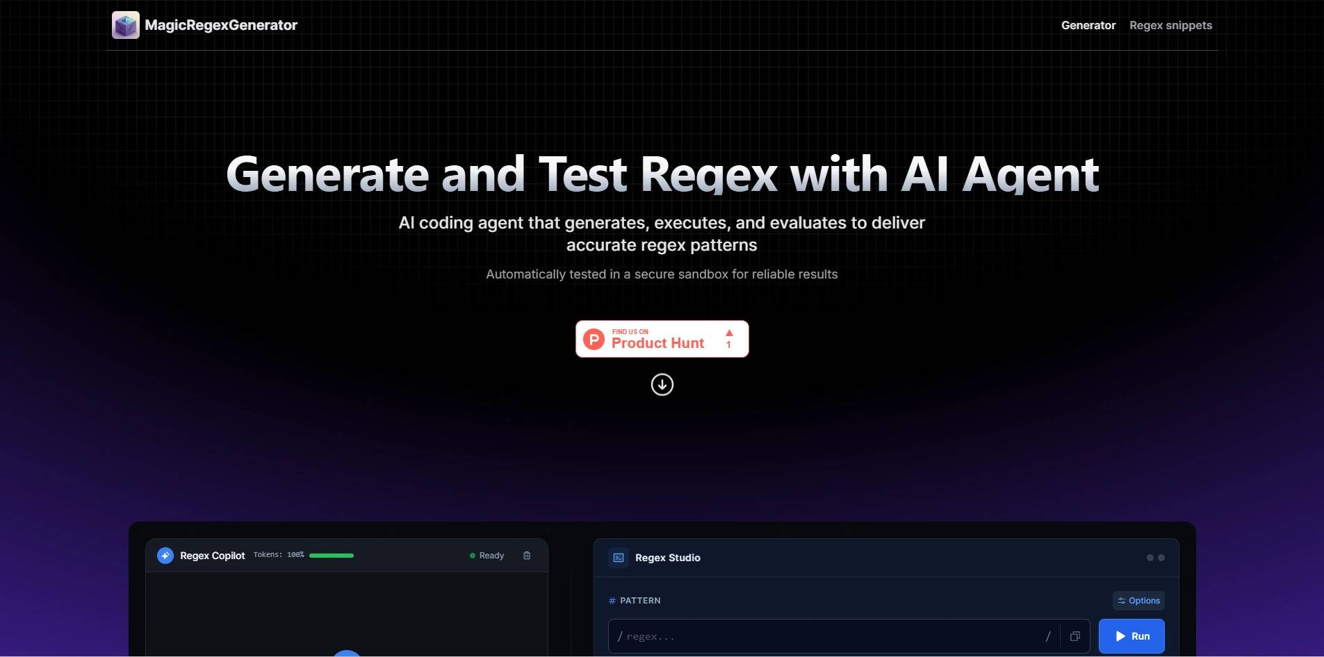 Magic Regex Generator