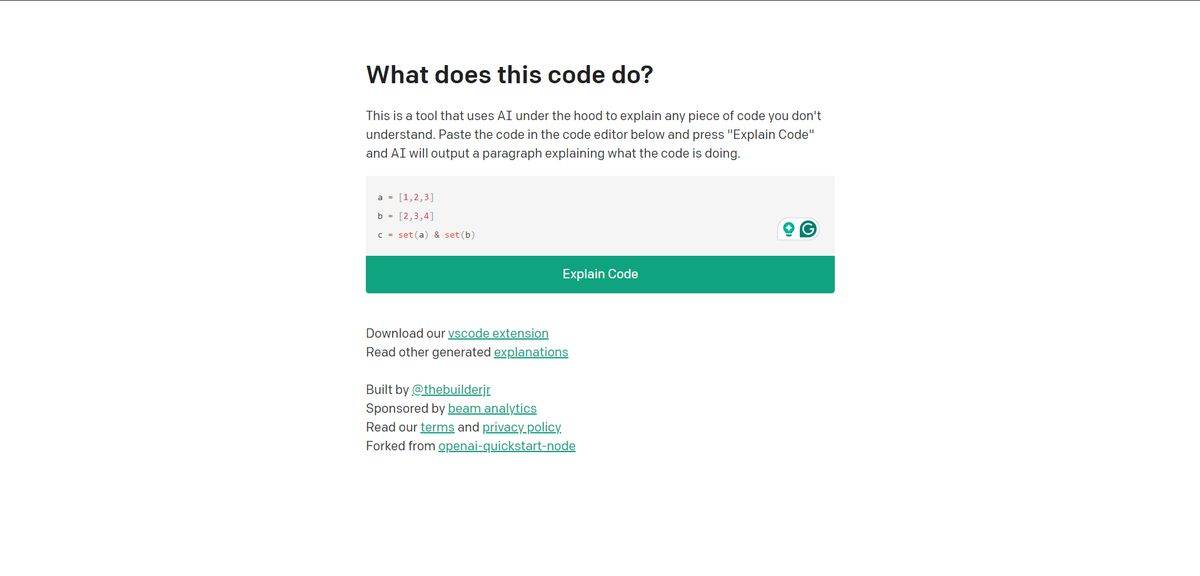 What Does This Code Do