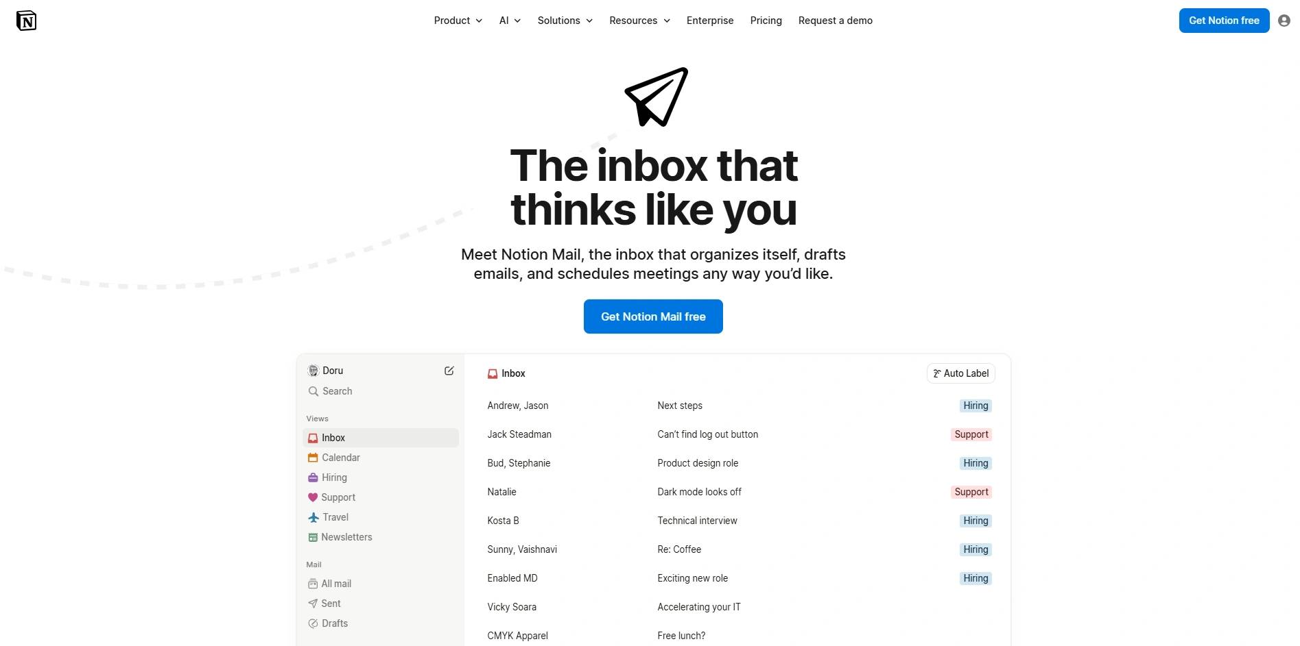 Notion Mail