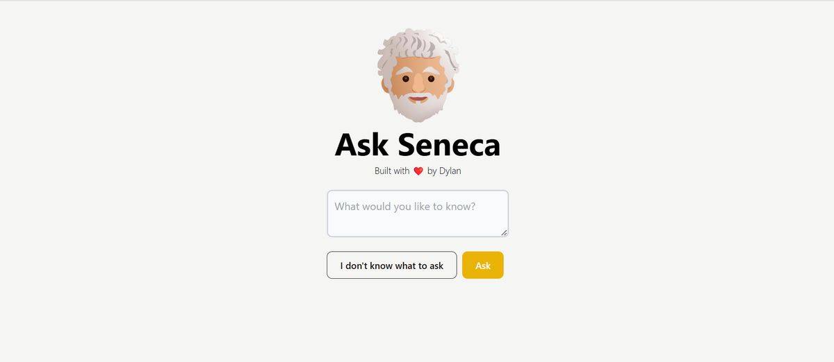 Ask Seneca