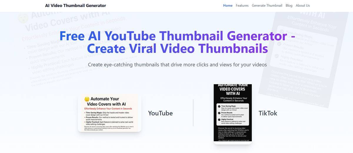 AI-Powered Cover Generator for Creators