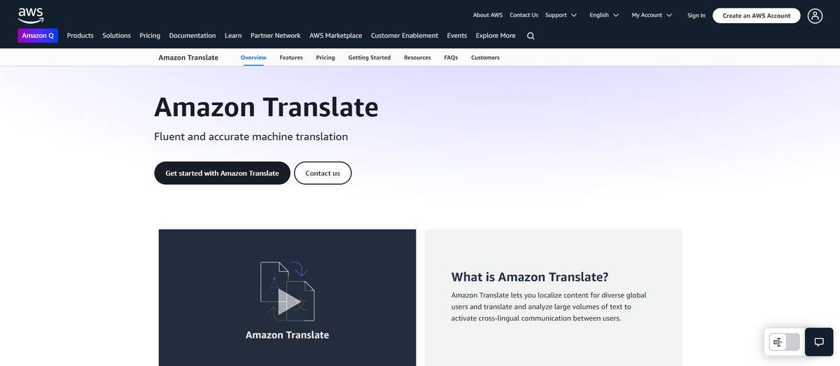Amazon Translate