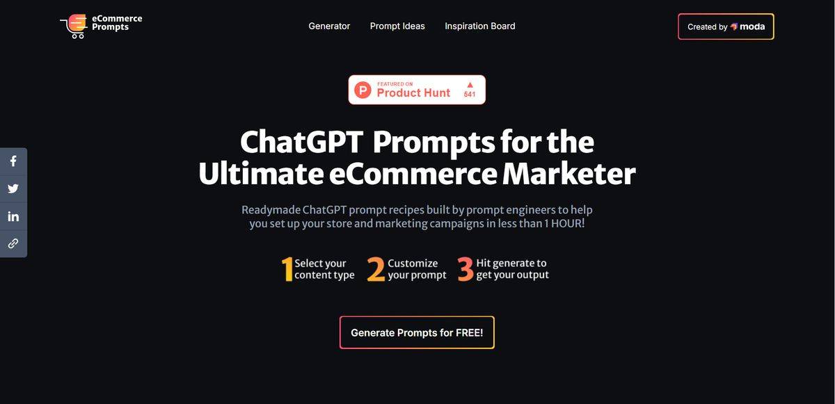 Ecommerce Prompts