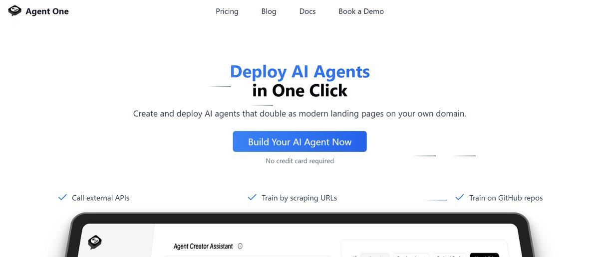 Agent One AI Reviews 2026, Alternatives, Pricing & Use cases