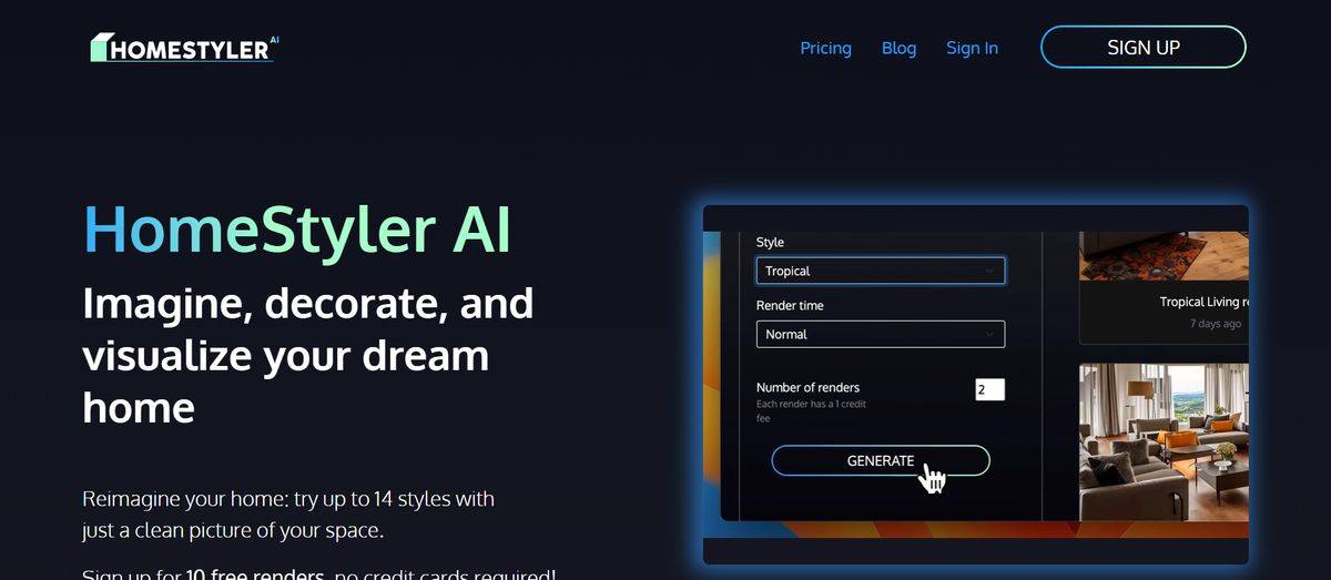 Homestyler Ai