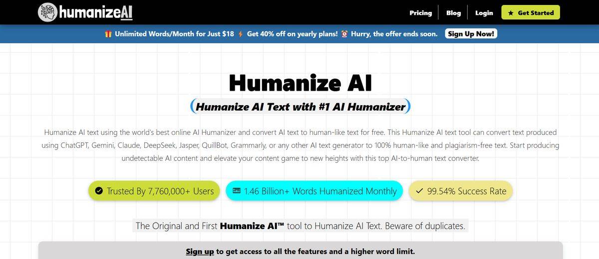 Humanize AI Reviews 2026, Alternatives, Pricing & Use cases