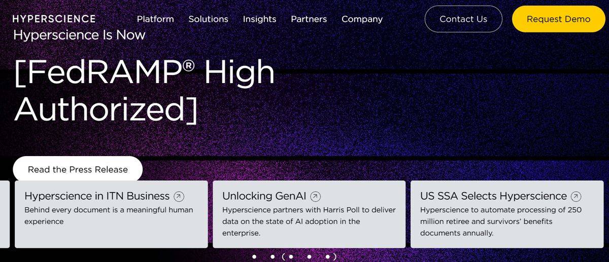 Hyperscience AI Reviews 2026, Alternatives, Pricing & Use cases