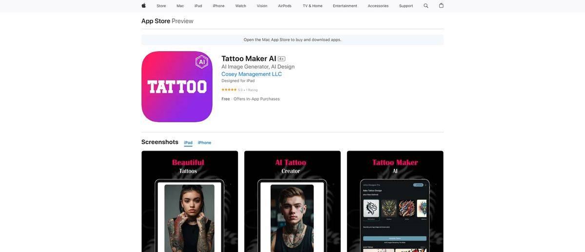 Tattoo Maker AI