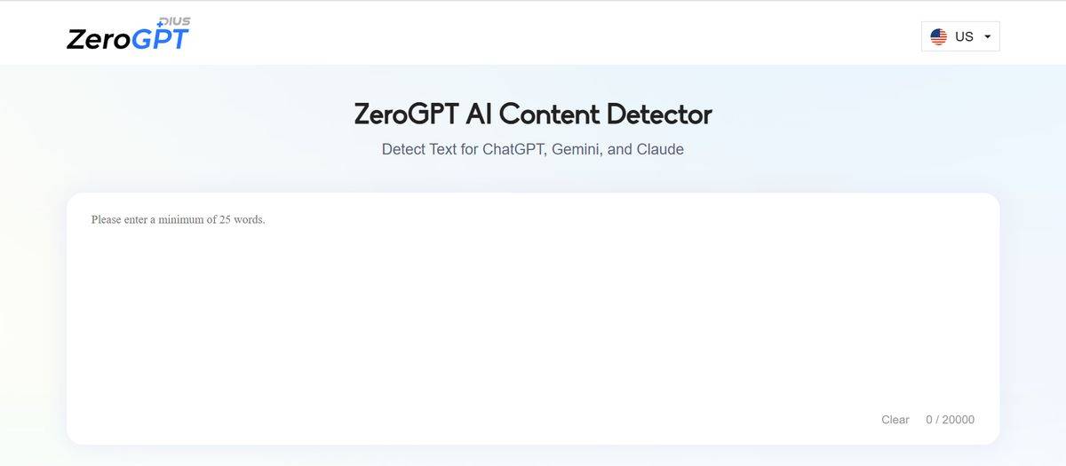 Zero GPT Detector
