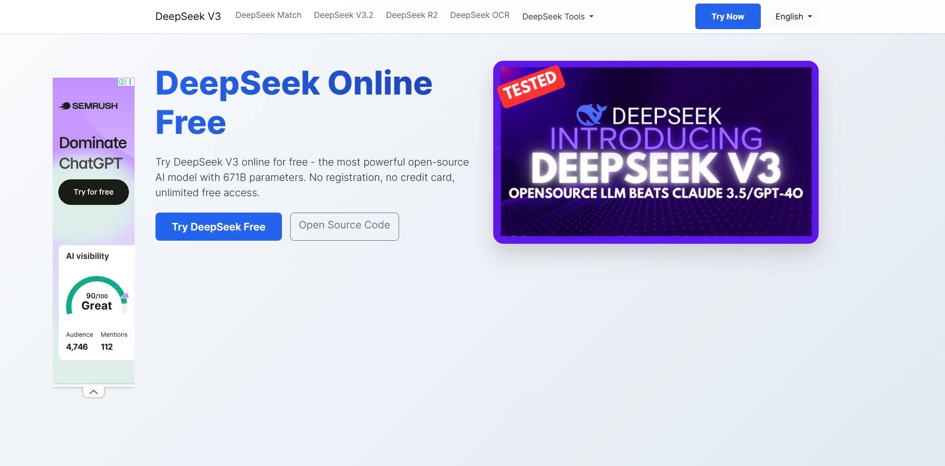 DeepSeek Online