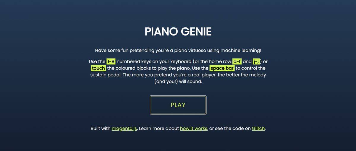 Piano Genie