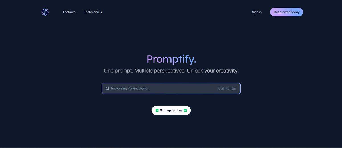 Promptify Editor