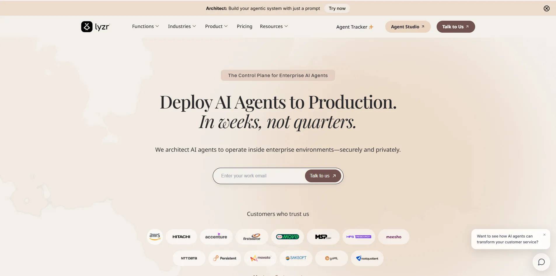 Exit Interview Agent by Lyzr