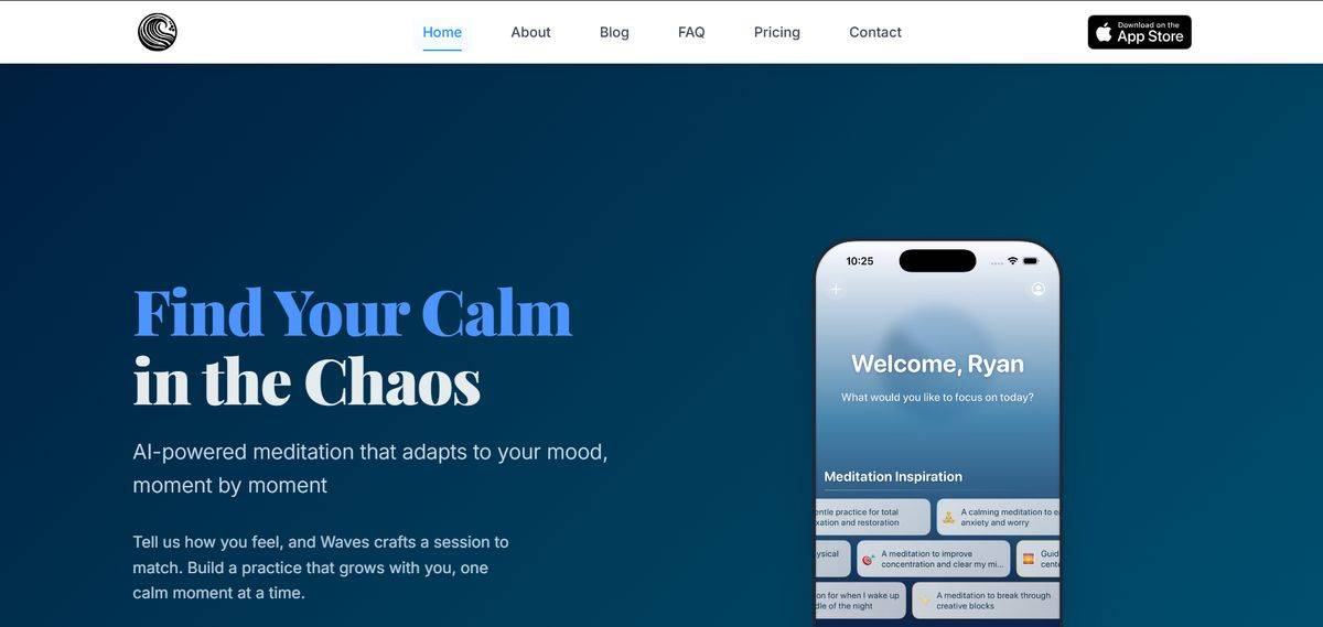 Waves: Personalized Meditation