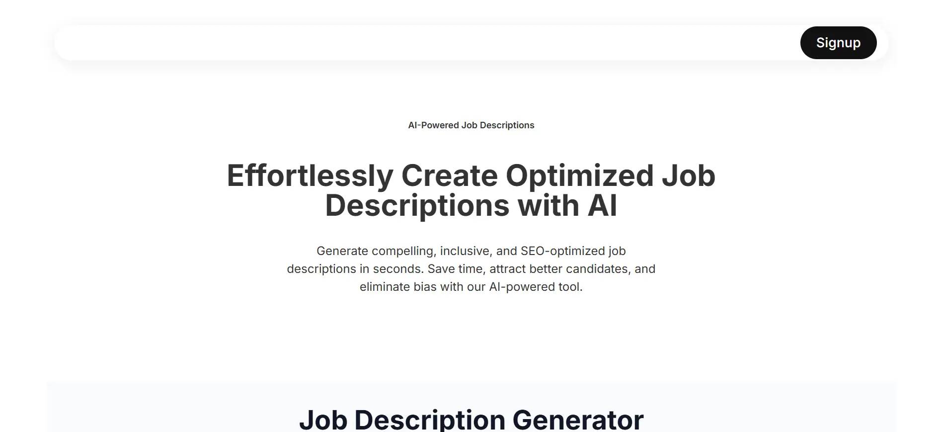 JobDescriptionGenerator