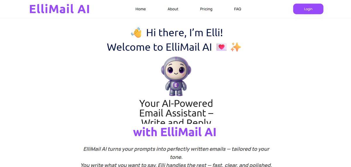 ElliMail AI