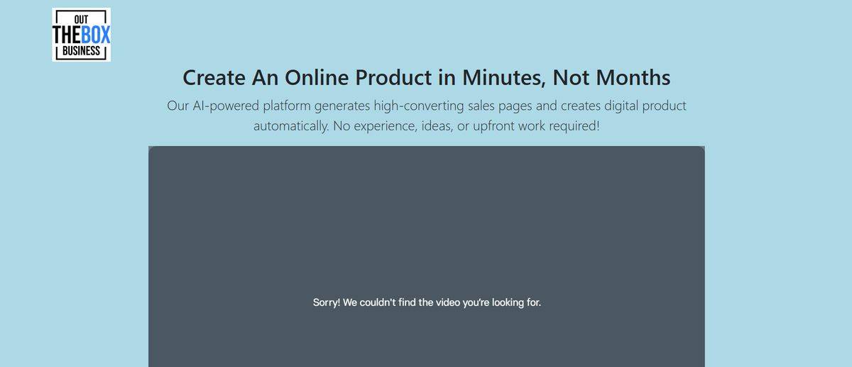 Out the Box Business