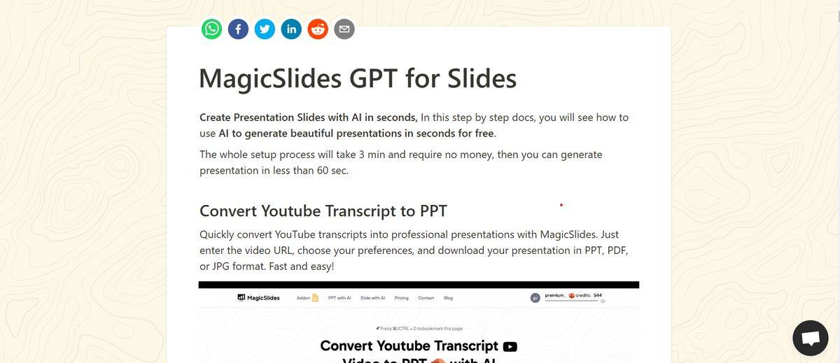 GpT for Slides