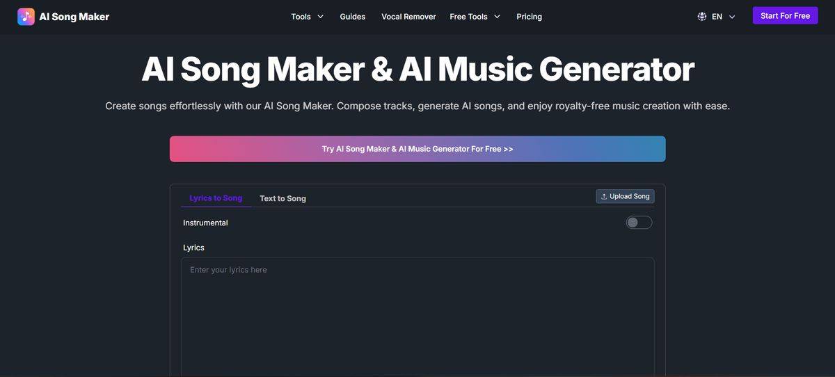 AI Song Maker