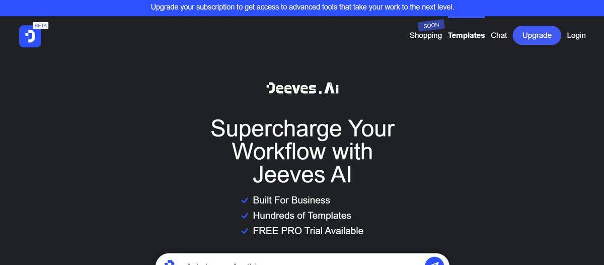 Jeeves AI Reviews 2026, Alternatives, Pricing & Use cases