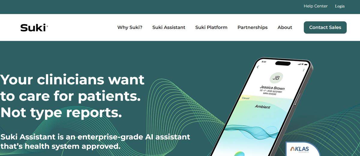 Suki AI Reviews 2026, Alternatives, Pricing & Use cases