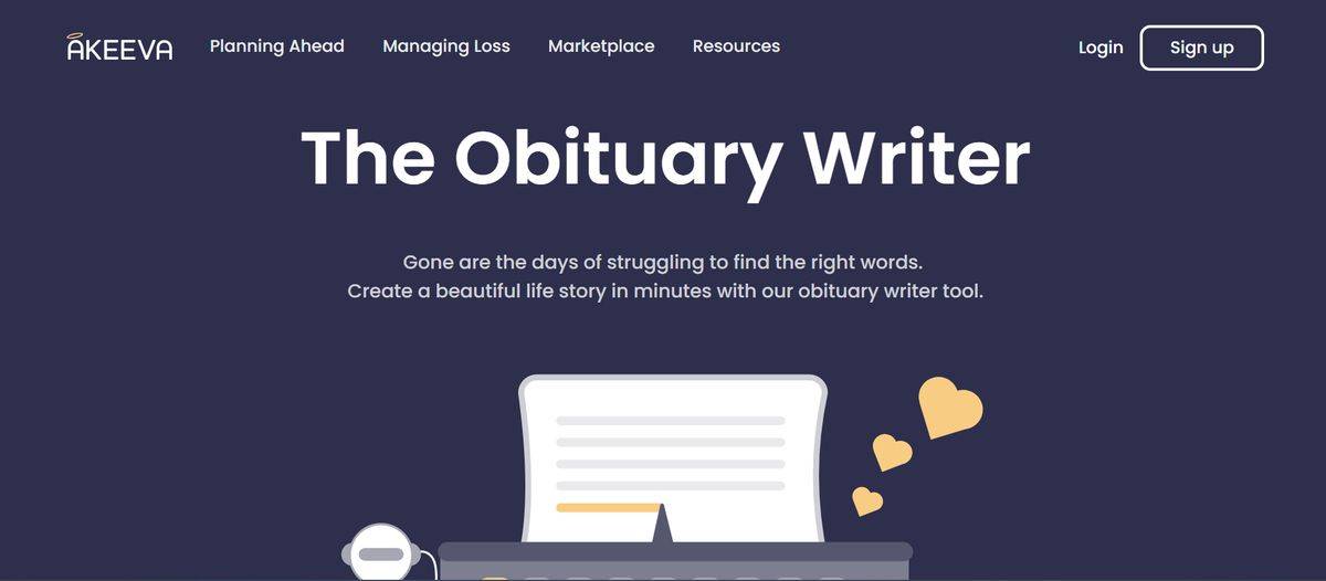 Obituary Writer