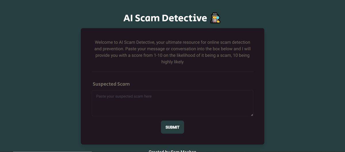 Ai Scam Detective