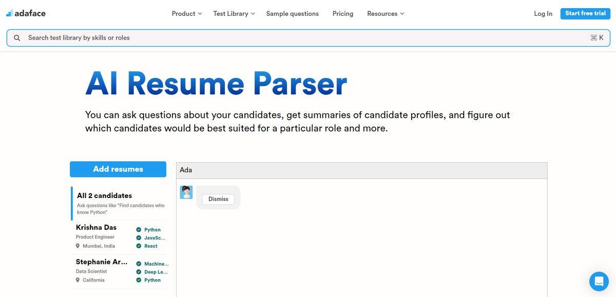 Ai Resume Parser