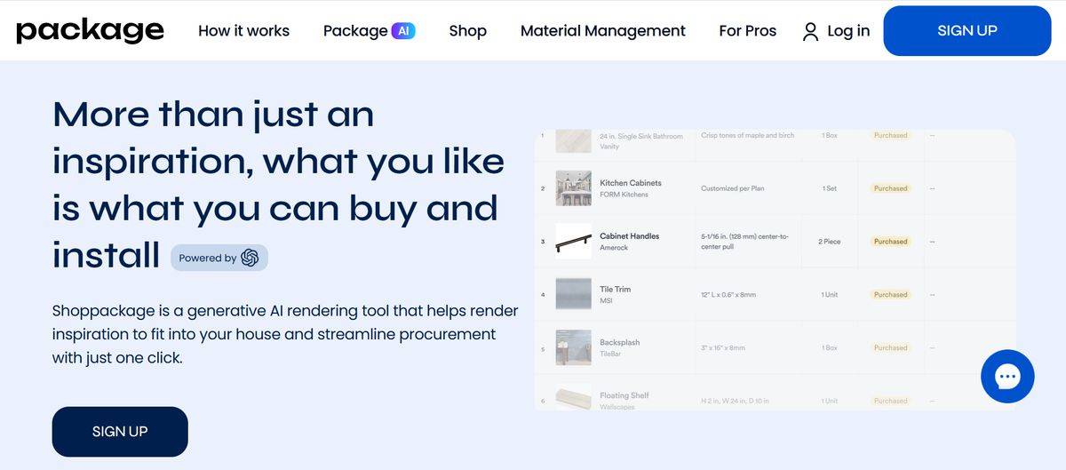 Shoppackage AI