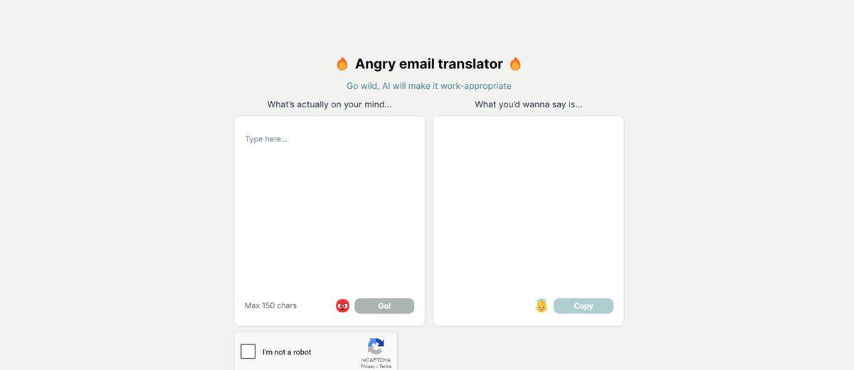 Angry Email Translator