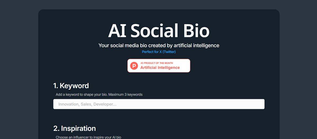 Ai Social Bio