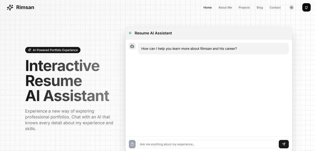 AI-Powered Portfolio