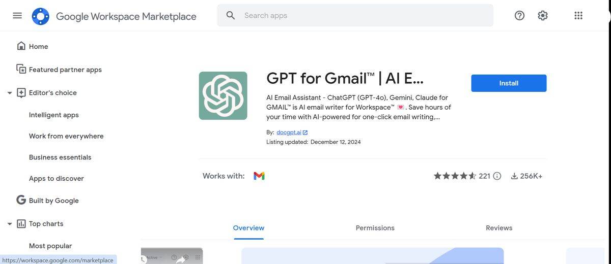 Gmail GPT
