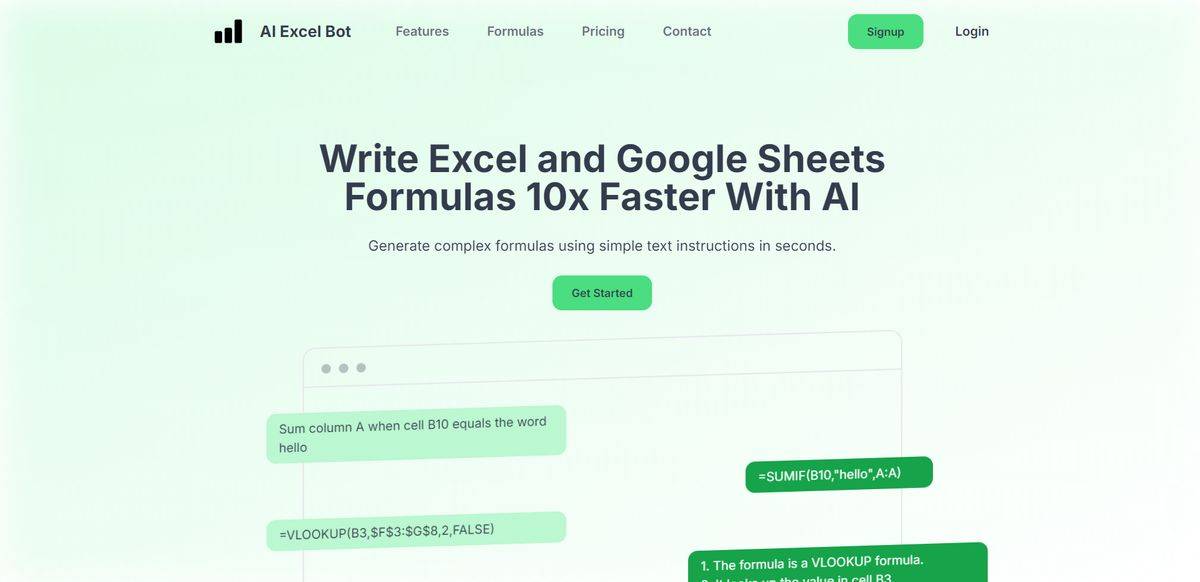Ai Excel Bot