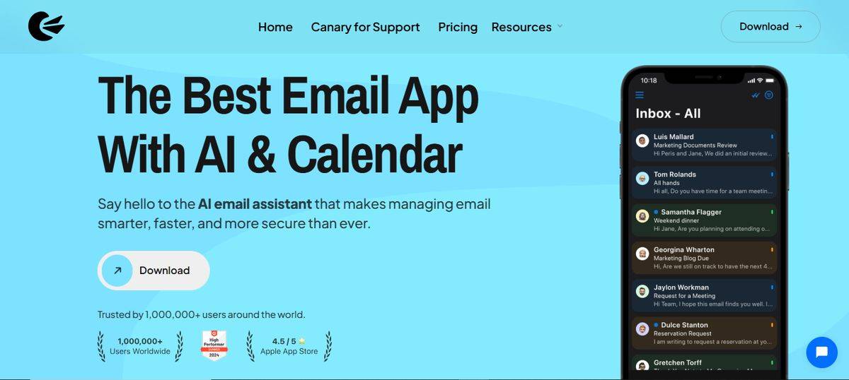 Canary Mail