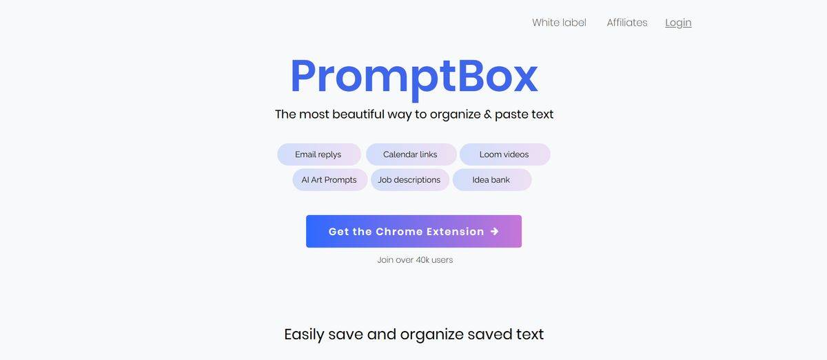 Promptbox
