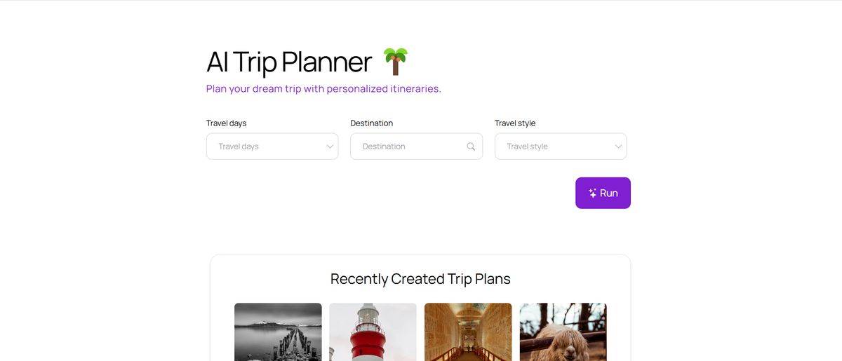 AI Trip Planner
