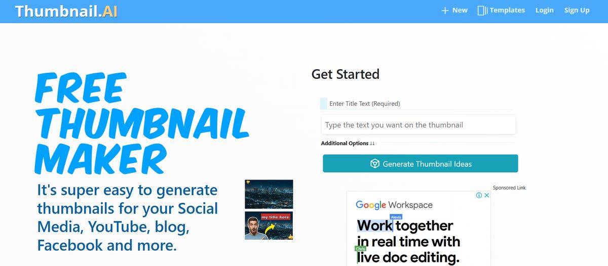 Thumbnails Ai