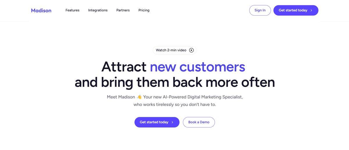 Madison AI Reviews 2026, Alternatives, Pricing & Use cases
