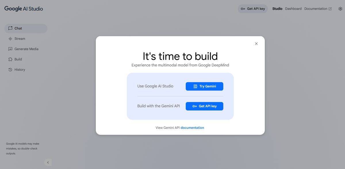Google AI Studio