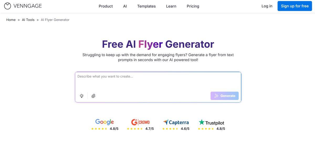 AI Flyer Generator