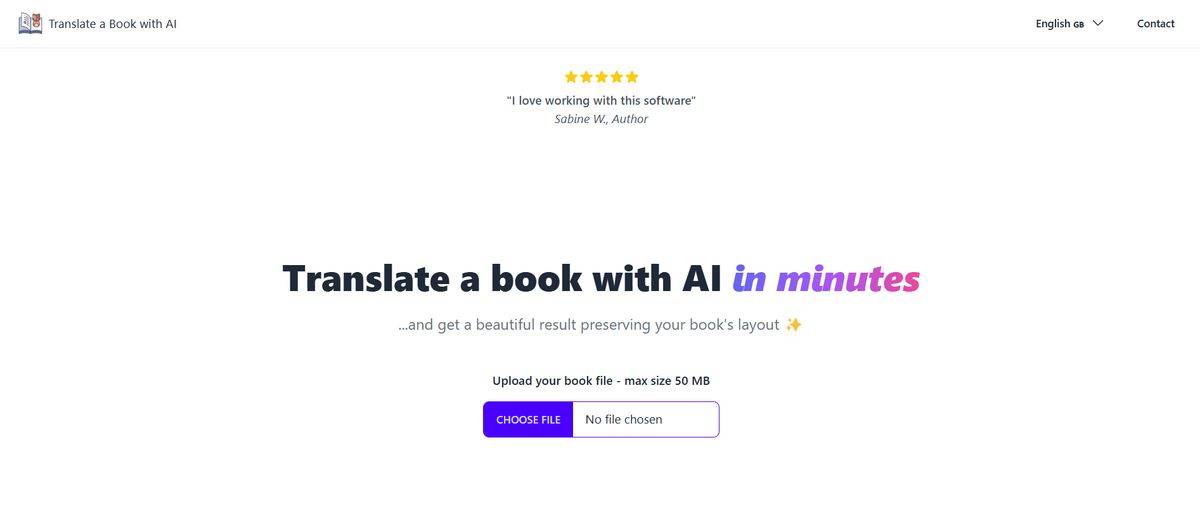 Translate a Book with AI