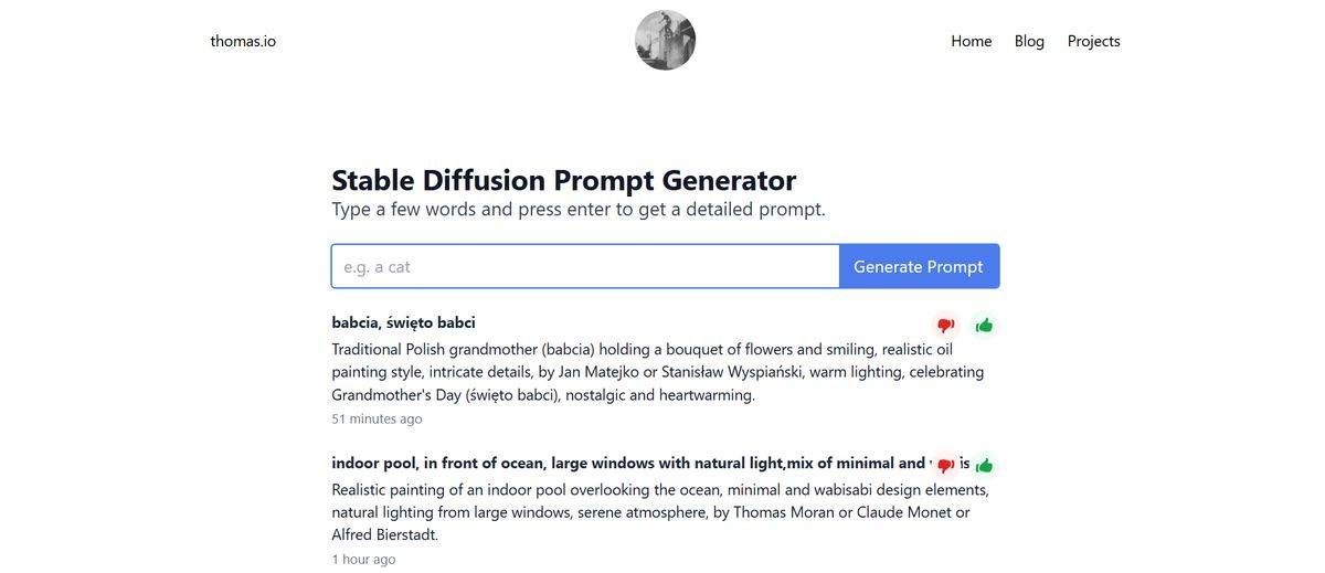 Stable Diffusion Prompt Generator