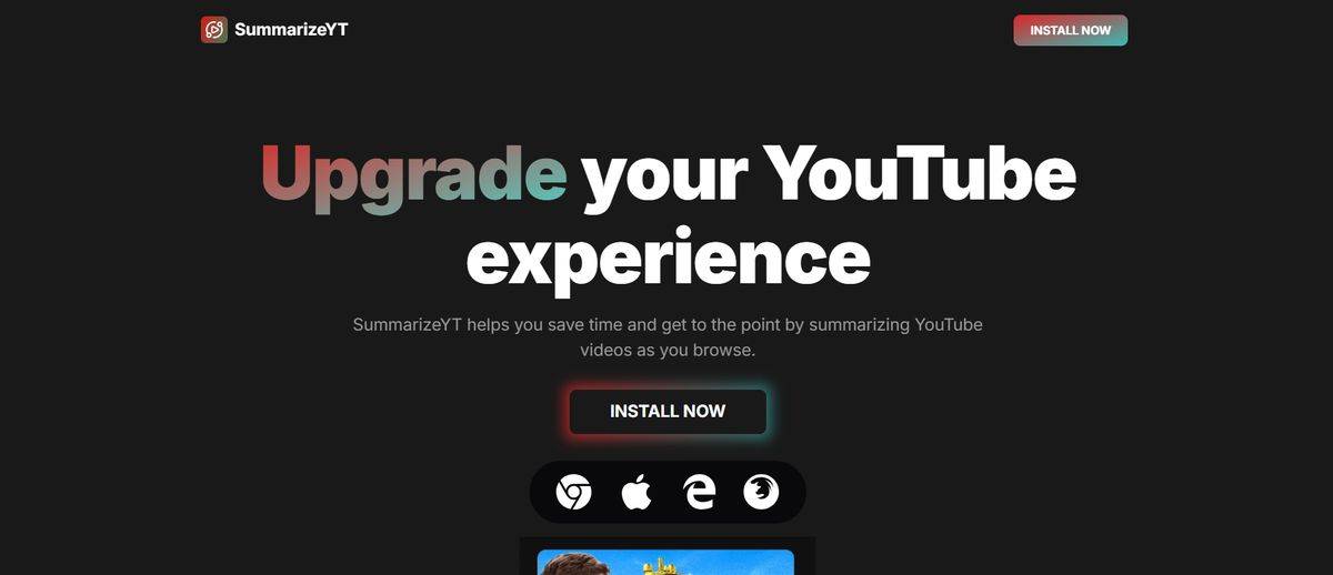 Summarize Yt