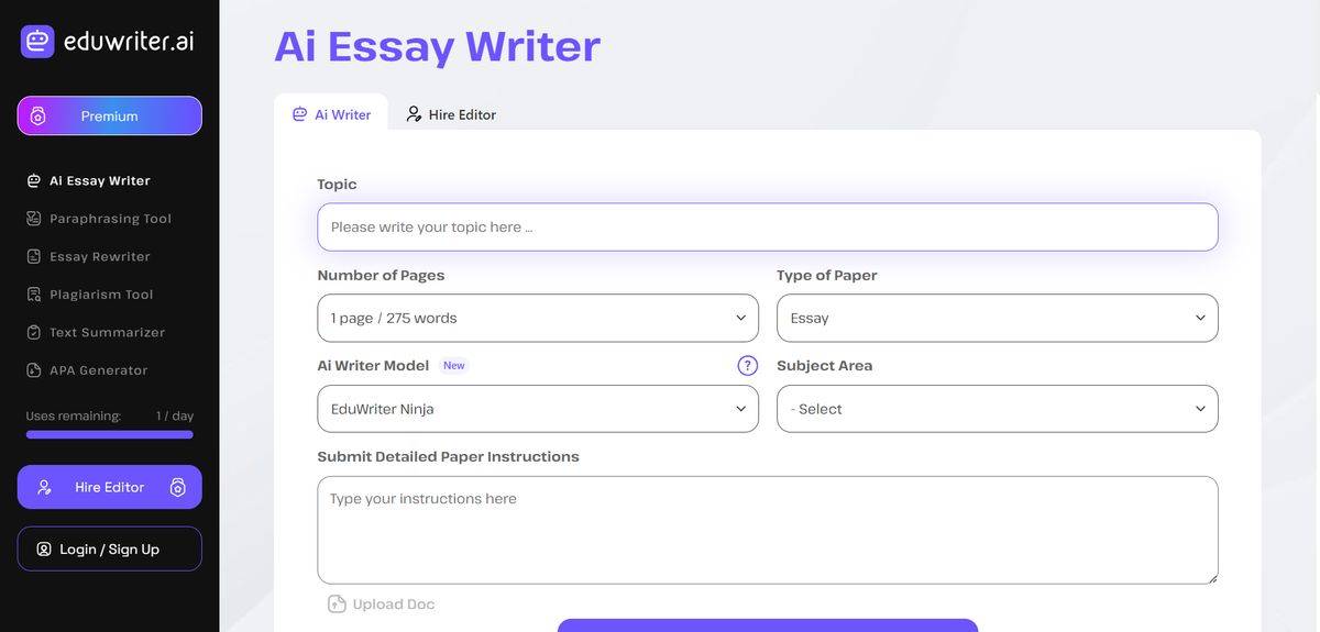 Eduwriter Ai