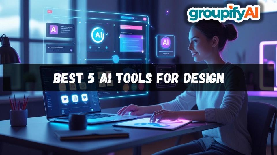Best 5 AI Tools For Design.