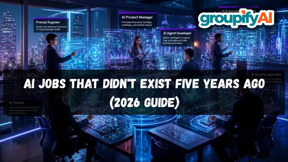 AI Jobs That Didn't Exist Five Years Ago (2026 Guide)