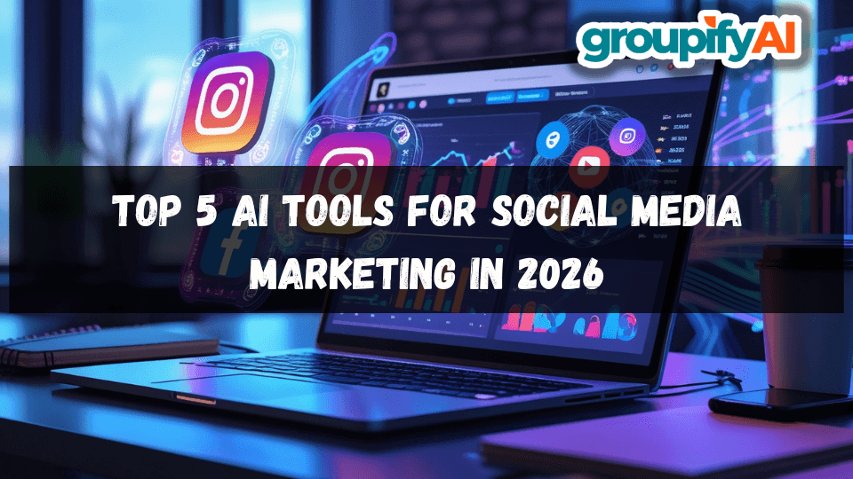 Top 5 AI Tools for Social Media Marketing in 2026