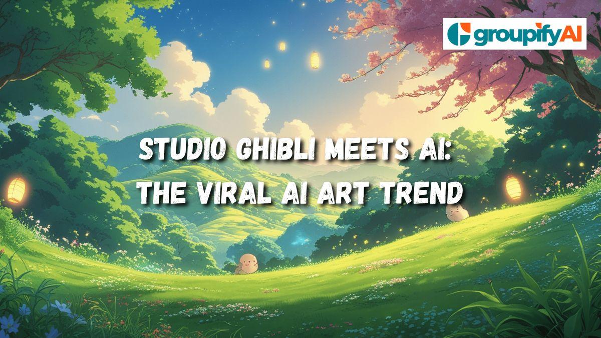 Studio Ghibli Meets AI: The Viral Trend of ChatGPT-4o-Generated Artistic Images